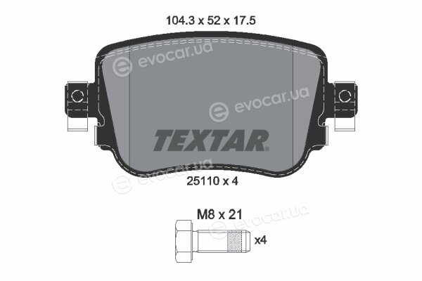 Textar 2511001