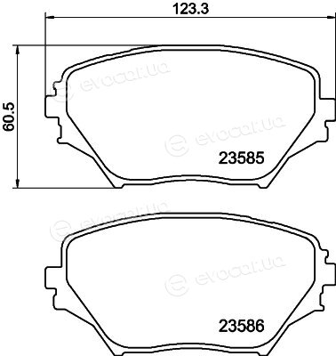 Hella Pagid 8DB 355 009-741