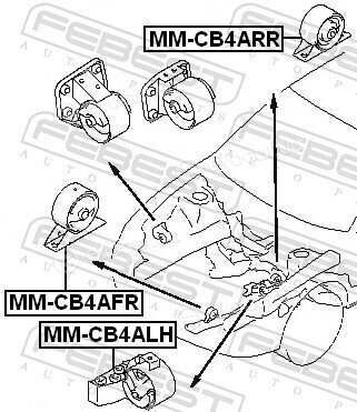 Febest MM-CB4AFR