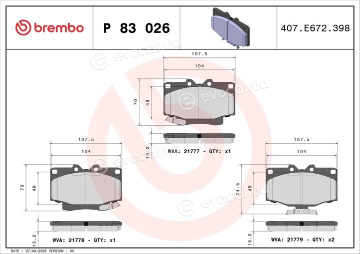 Brembo P 83 026