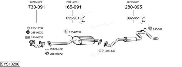 Bosal SYS10296