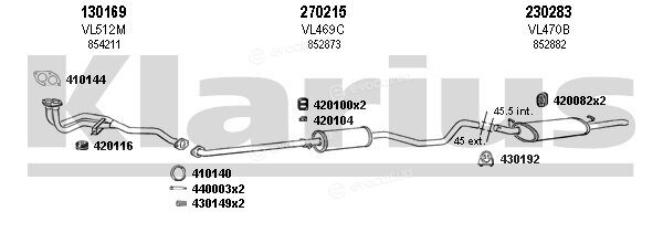 Klarius 390347E