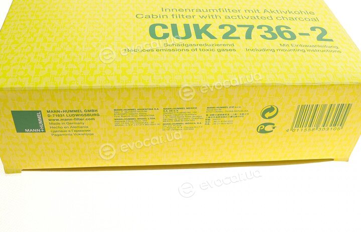 Mann CUK 2736-2