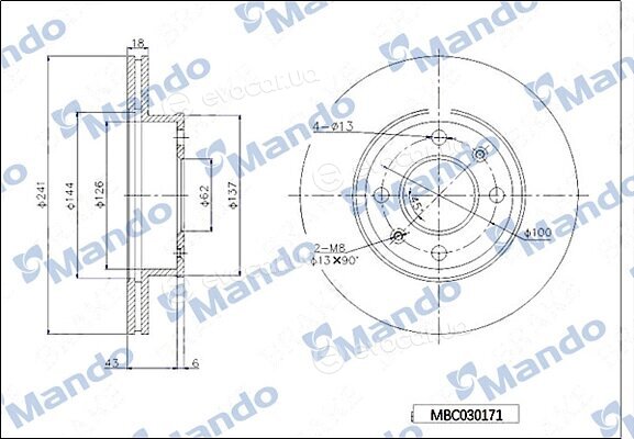 Mando MBC030171