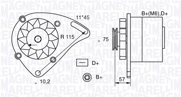 Magneti Marelli 063321067010