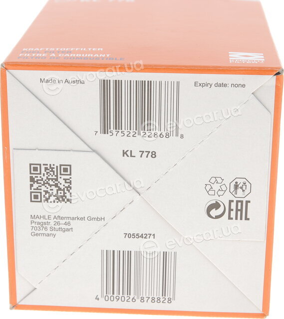 Mahle KL 778