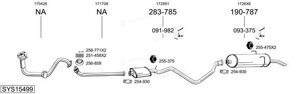 Bosal SYS15499