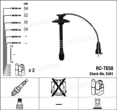 NGK / NTK RC-TE58