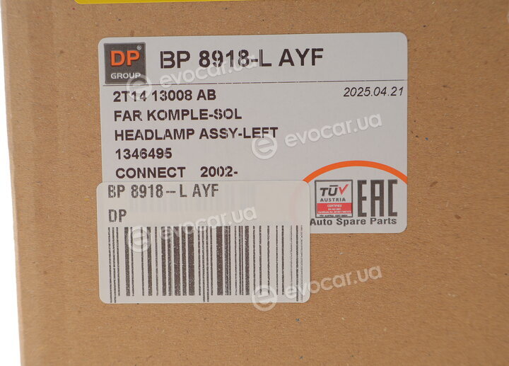 DP BP 8918-L AYF