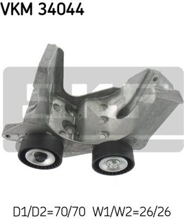 SKF VKM 34044
