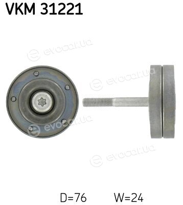 SKF VKM 31221