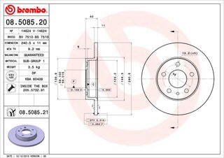 Brembo 08.5085.21