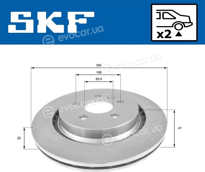 SKF VKBD 91075 V2