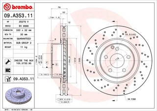 Brembo 09.A353.11