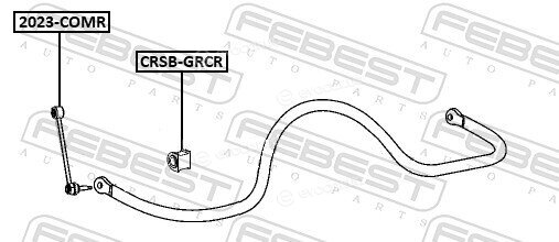 Febest CRSB-GRCR
