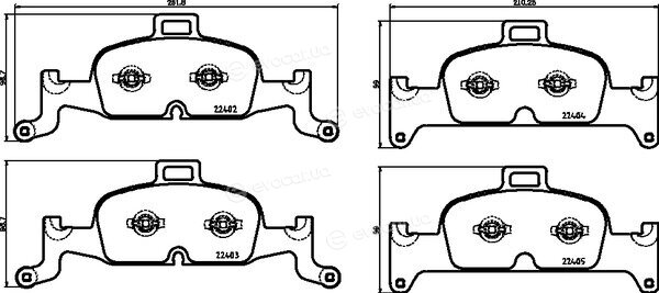 Brembo P 85 164X
