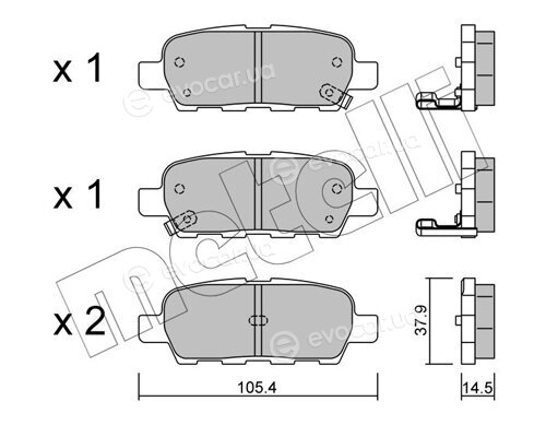 Metelli 22-0612-0