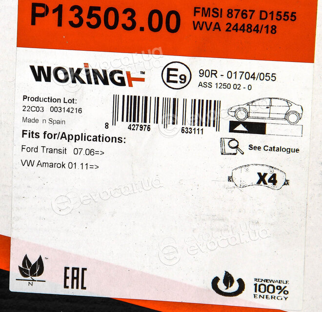 Woking P13503.00