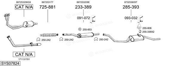 Bosal SYS07824