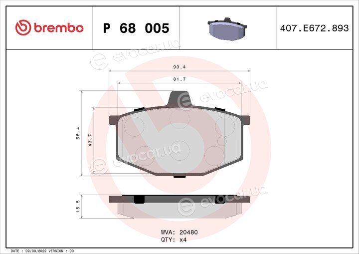Brembo P 68 005