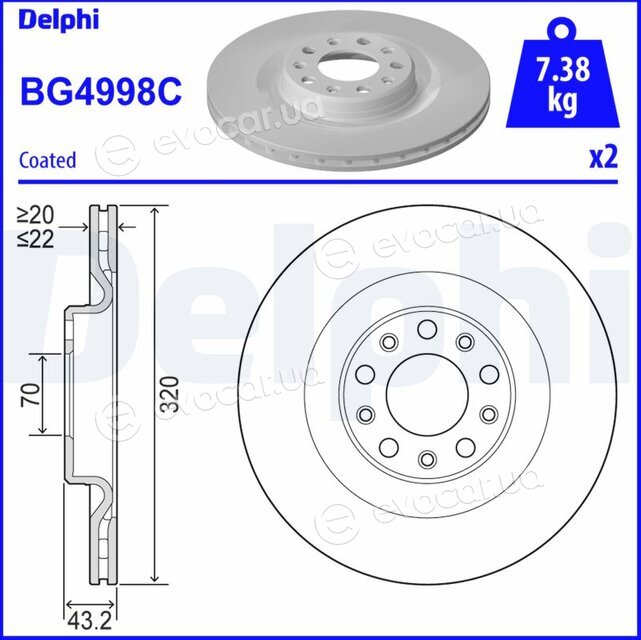 Delphi BG4998C