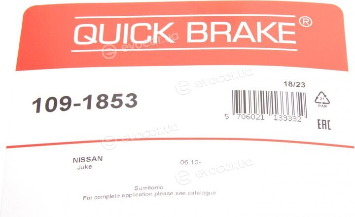 Kawe / Quick Brake 109-1853