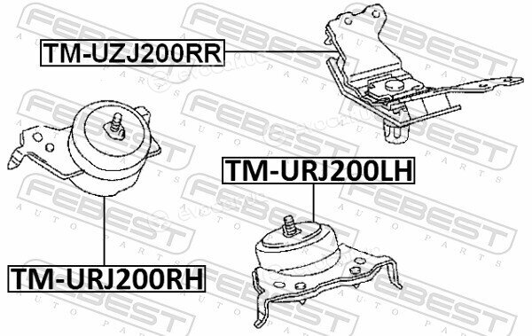 Febest TM-URJ200RH