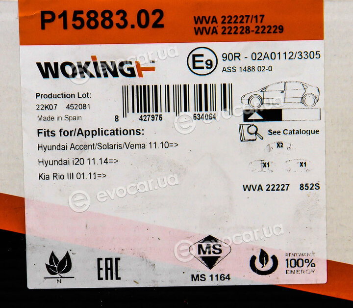 Woking P15883.02