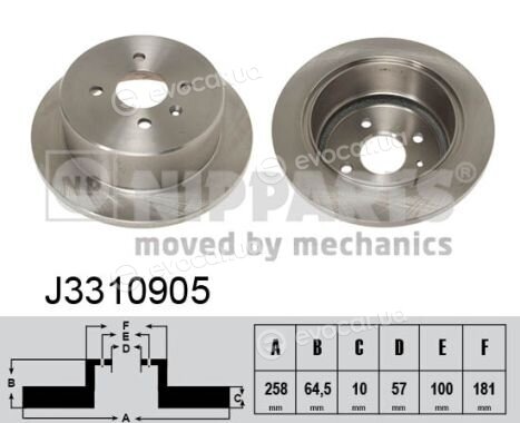 Nipparts J3310905