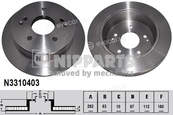 Nipparts N3310403