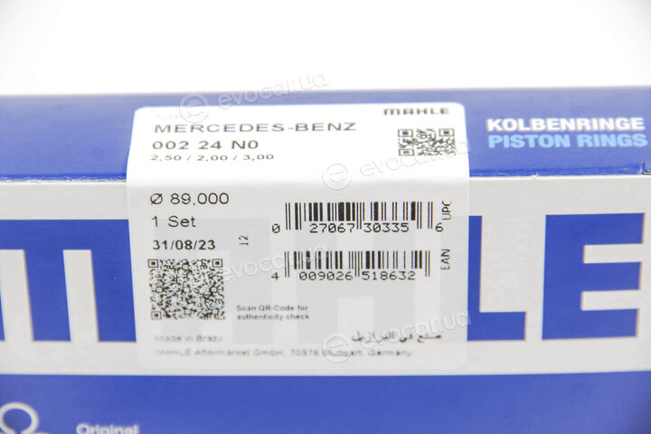 Mahle 002 24 N0