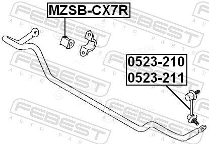 Febest MZSB-CX7R