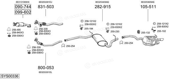 Bosal SYS00336