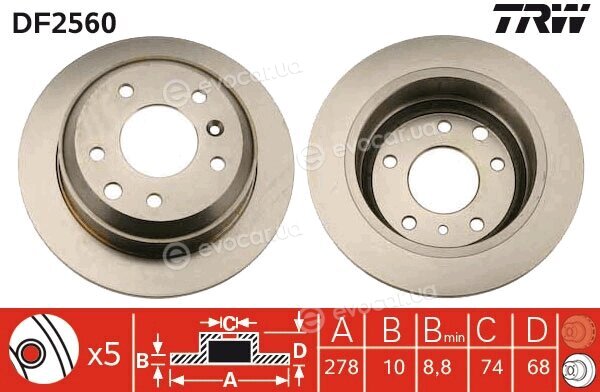TRW DF2560