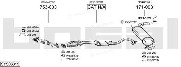 Bosal SYS03315