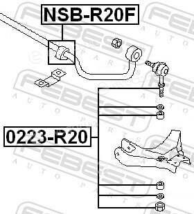 Febest NSB-R20F