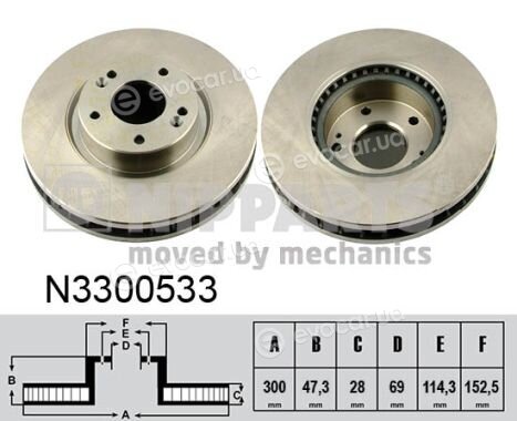 Nipparts N3300533