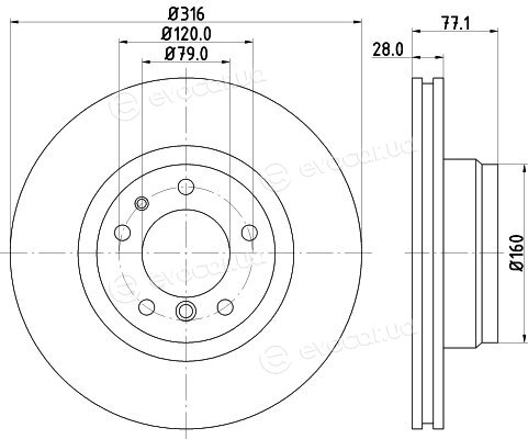 Hella Pagid 8DD 355 127-161