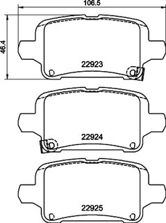 Hella Pagid 8DB 355 037-721