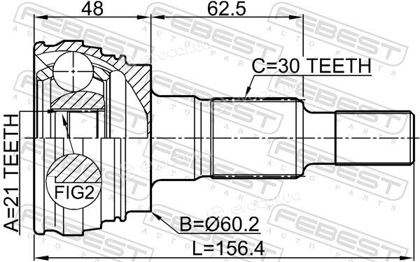 Febest 3410-PANR