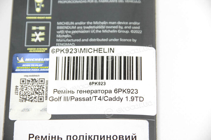 Michelin 6PK923