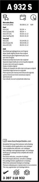 Bosch 3 397 118 932