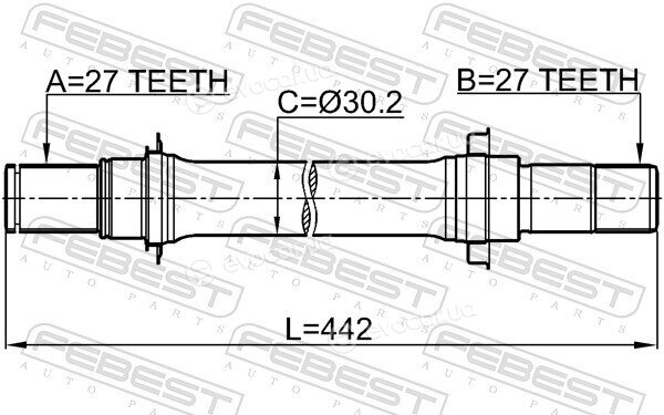 Febest 0312-CL7ATRH