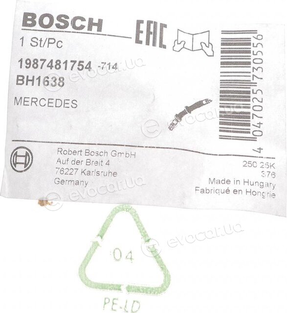 Bosch 1 987 481 754