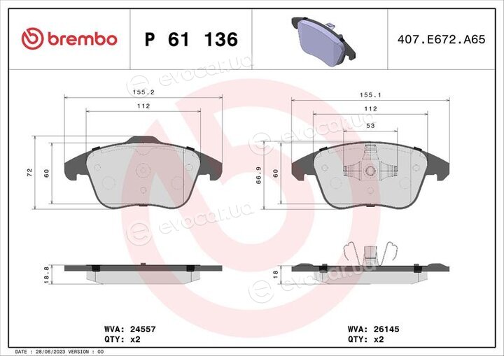 Brembo P 61 136