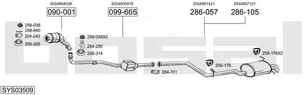 Bosal SYS03509