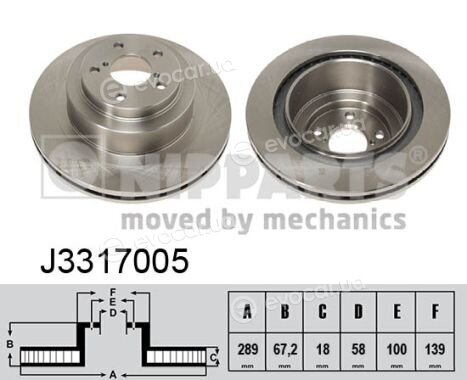 Nipparts J3317005