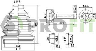 Profit 2710-0031 XLB