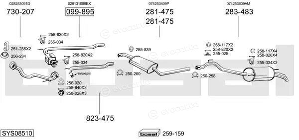 Bosal SYS08510