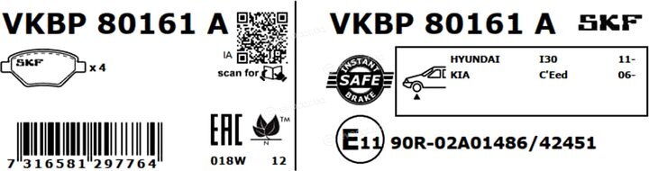 SKF VKBP 80161 A
